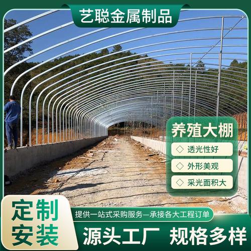 现代化单体养殖大棚 家禽畜牧温室饲养的优选方案